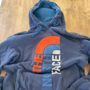 North Face hoodie, extremely warm.